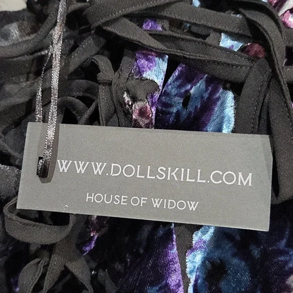 Dolls Kill Widow Mini Dress - Picture 8 of 11